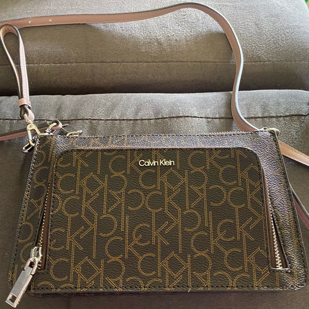 Calvin Klein Logo Crossbody Bag